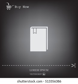 Book icon for web.