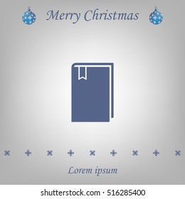 Book icon for web.