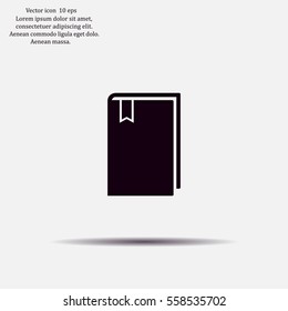 Book icon for web.