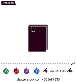 Book icon for web.