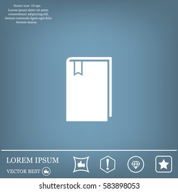 Book icon for web.