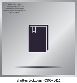 Book icon for web.