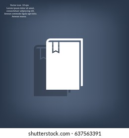 Book icon for web.