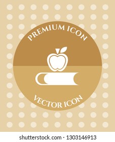 Book Icon for Web. Application, Software & Graphic Design.