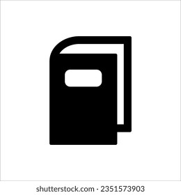 Book icon for web design, ui, and app. isolated on white background.
