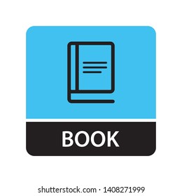 Book icon for web and mobile