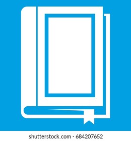 Book icon white