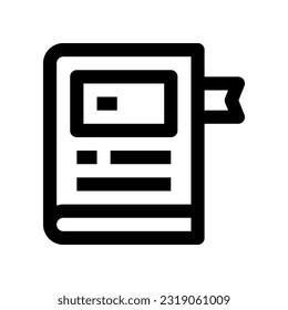 Buchsymbol für Ihre Website, Ihr Handy, Ihre Präsentation und Ihr Logo-Design.