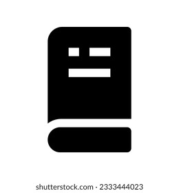 icono de libro para tu sitio web, móvil, presentación y diseño de logotipo.