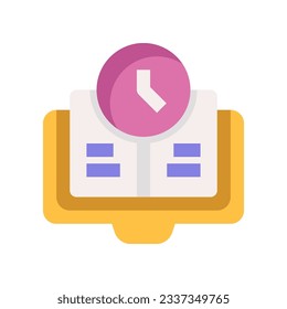 book icon for your website, mobile, presentation, and logo design.