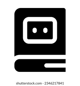 book icon for your website, mobile, presentation, and logo design.