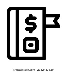 book icon for your website, mobile, presentation, and logo design.