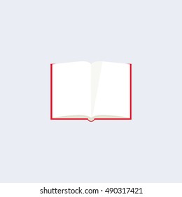 book icon.flat style vector illustration