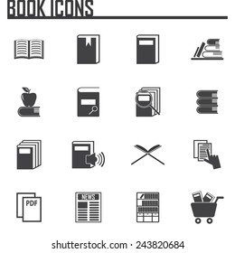 Book icons