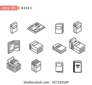 Book icons