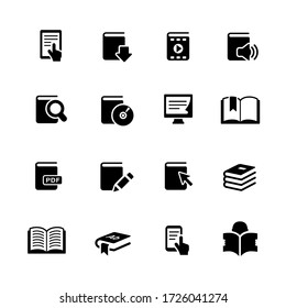 Book Icons // Black Series