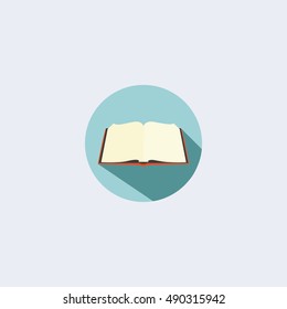 Book icons in flat design style.