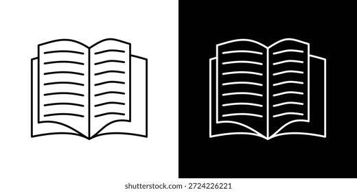 Iconos de libro Iconos de Vector de Diseño gráfico. icono Eps10.