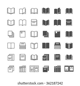 Book icons, included normal and enable state.