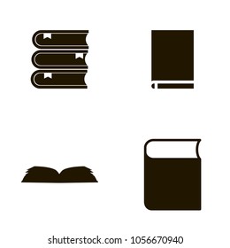 book icons set. book icons collections. sign design