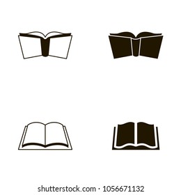book icons set. book icons collections. sign design
