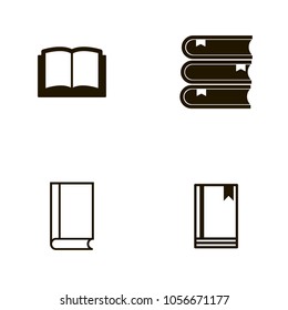 book icons set. book icons collections. sign design
