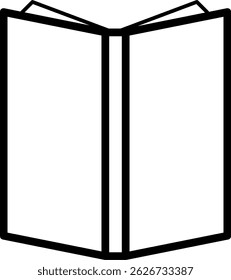 Book icons set. Book illutrations. Literature book icons collection. Textbook icons. Book vector design