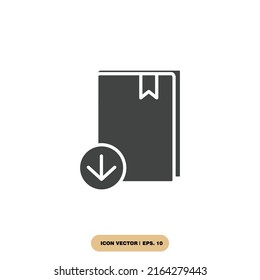 book icons  symbol vector elements for infographic web