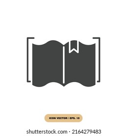 book icons  symbol vector elements for infographic web