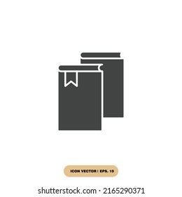 Book icons  symbol vector elements for infographic web