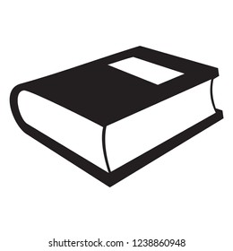 book icons vector in black and white