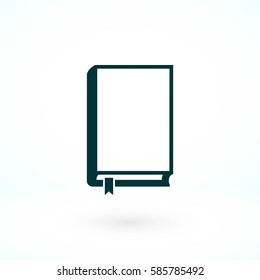 Book icons vector, flat design best vector icon