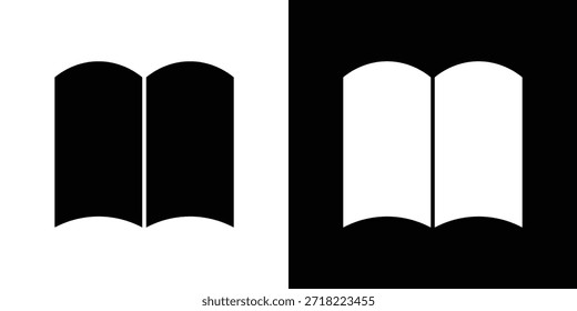 Ícones de livro. Pixels de símbolo de ilustração de modelo de vetor perfeitos