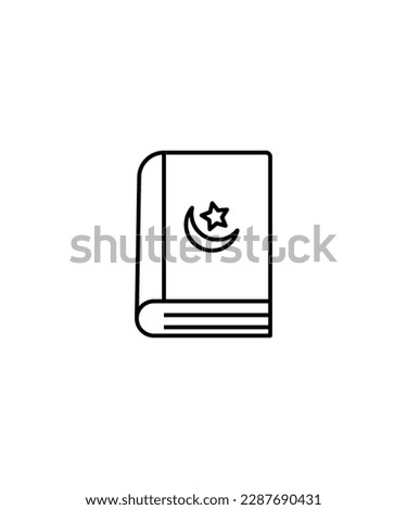 book icon,vector best line icon.