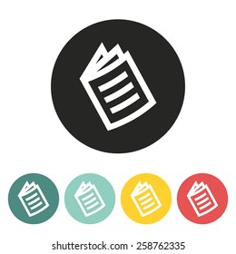 book icon.vector illustration.