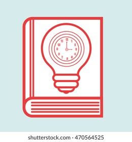 book idea creative icon vector illustration graphic