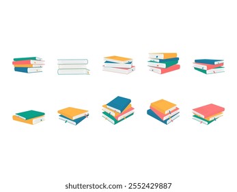 Book Illustration Design Element Set 