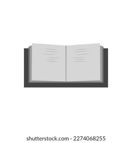 book illustration, book icon with an elegant concept, suitable for simple designs