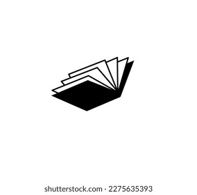 book illustration, book icon with an elegant concept, suitable for simple designs