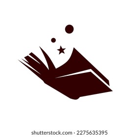 book illustration, book icon with an elegant concept, suitable for simple designs