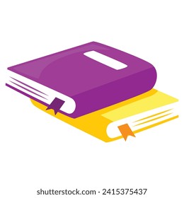 Book illustration icon. Vector design