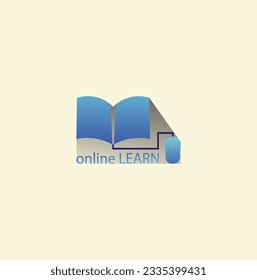 book illustration logo eps 10