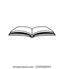 book illustration vector with concept
