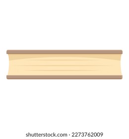 Book information icon cartoon vector. Open school. Learning textbook