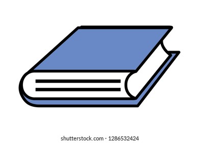 book isolated icon