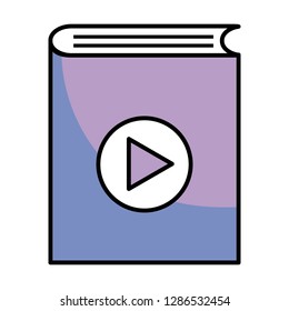 book isolated icon