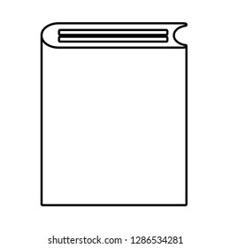 book isolated icon