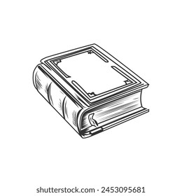 book isolated on white background 