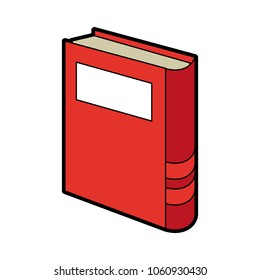 Book isolated symbol