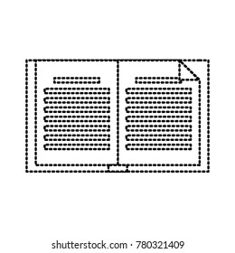 Book isolated symbol